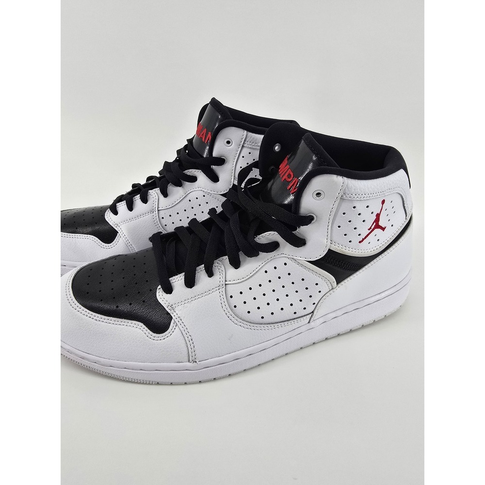 Jordan Stadium 90 White Black University Red Sneakers AR3762-101 Mens 13